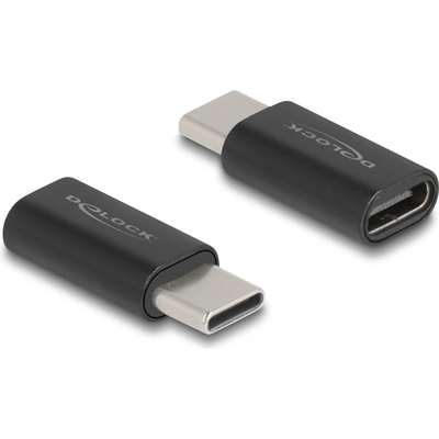 Delock Адаптер SuperSpeed USB 10 Gb/s (USB 3.2 Gen 2) USB Type-C щепсел с протектор на порта черен