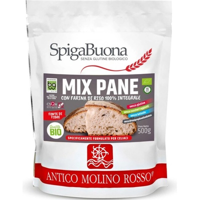 Antico Molino Rosso bezlepková zmes na celozrnný chlieb TOP BIO SpigaBuona 0,5 kg