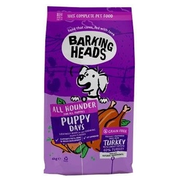 Barking Heads All Hounder Puppy Days Turkey 6 kg