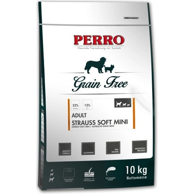 Perro Grain Free Adult Mini Soft Pštros 0,1 kg