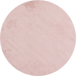 Ayyildiz Розов кръгъл килим подходящ за пране ø 200 cm Sky - Ayyildiz Carpets (SKY2002005400ROSE)