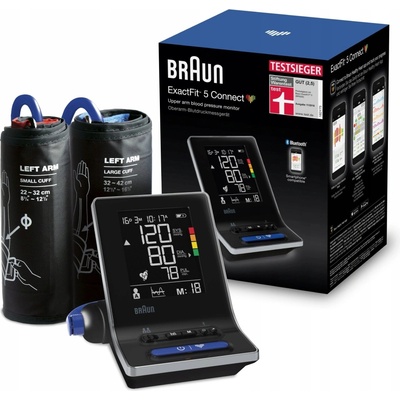 Braun ExactFIT 5 Connect BUA6350 Automatický Pažní tlakoměr