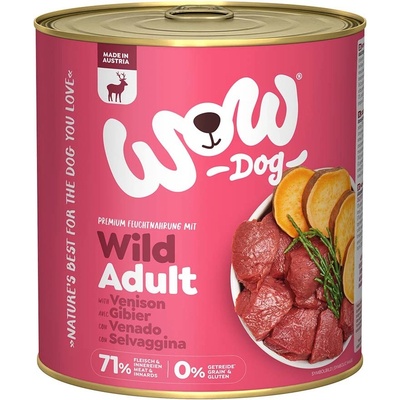 WOW Adult zvěřina 6 x 800 g
