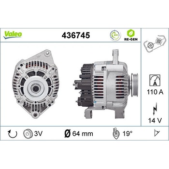 generátor VALEO 436745