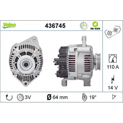 generátor VALEO 436745