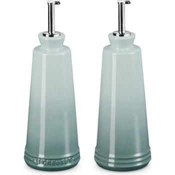 Le Creuset Дозатор за олио SIGNATURE 300 ml, комплект от 2 бр. , SEA SALT, керамика с глазура, Le Creuset (LECR80842307170003)