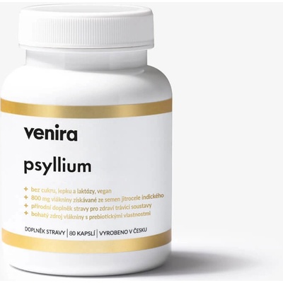 Venira psyllium 80 kapslí