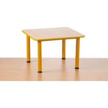 JT MEBEL Predškolský stôl Domino štvorcový nastaviteľný S310913