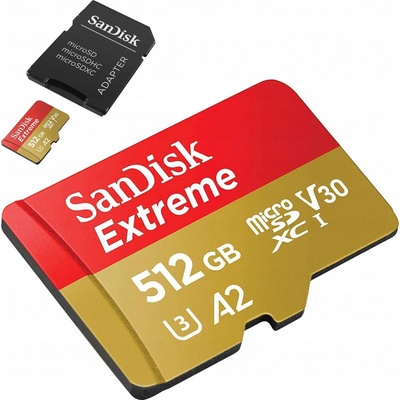 SanDisk microSDXC UHS-I U3 512 GB SDSQXAV-512G-GN6MA – Zboží Živě