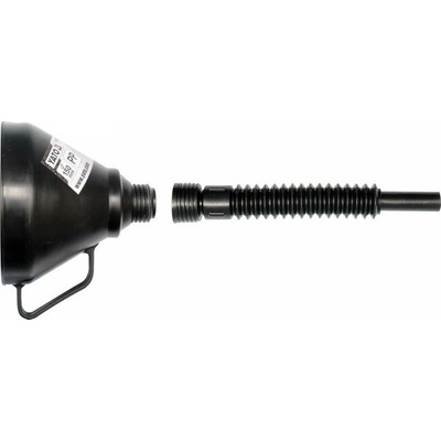 YATO Plastový lievik so 150 mm flexibilnou trubicou