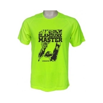 Funkční basketbalové tričko Slamdunk, Neonově oranžová