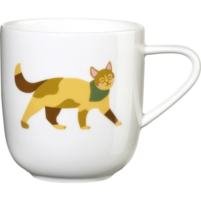 ASA Selection Porcelánový hrnček s motívom kocúra 250 ml