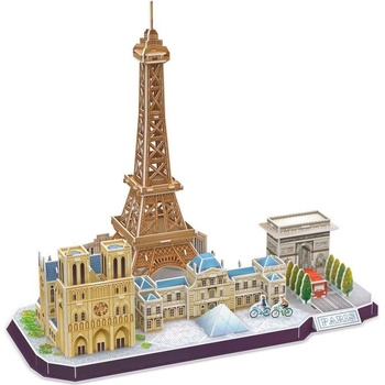 CubicFun 3D puzzle CityLine panorama Paříž 114 ks