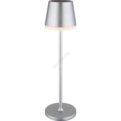 GLOBO 36637SM - LED Соларна лампа LED/0, 6W/3V 3000K IP44 матов хром (GL8142)