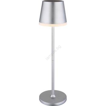 GLOBO 36637SM - LED Соларна лампа LED/0, 6W/3V 3000K IP44 матов хром (GL8142)