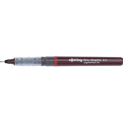 rOtring Тънкописец Rotring Tikky Graphic, 0.3 mm (15996-А-0.3 MM)