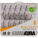 Korda Kamakura Wide Gape Barbless vel.4 10 ks
