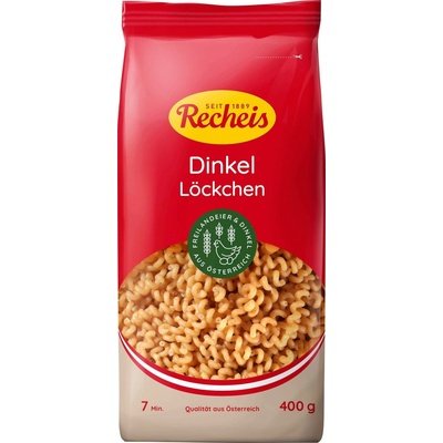 Recheis Naturgenuss špaldové těstoviny Cellentani 400 g