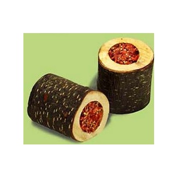 JR FARM - Специалитет, лакомство - Дървено роло с пълнеж от моркови за гризачи - 1 бр