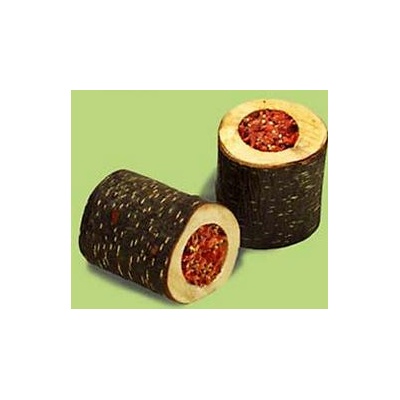 JR FARM - Специалитет, лакомство - Дървено роло с пълнеж от моркови за гризачи - 1 бр