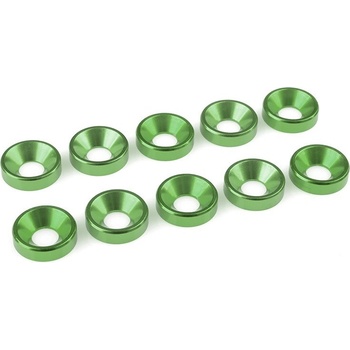 Revtec Podložka pro záp. šroub M5 hliník zelená 10