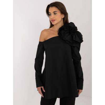LAKERTA Blouse LK-BZ-509656.21-black čierna