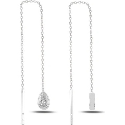 Olivie stříbrné řetízkové KAPKA 5042