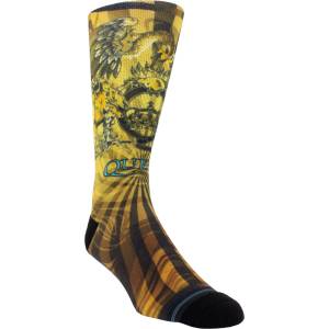 Perri´s socks чорапи queen - gold crest dye sub - черно - perri´s socks - qub305-001