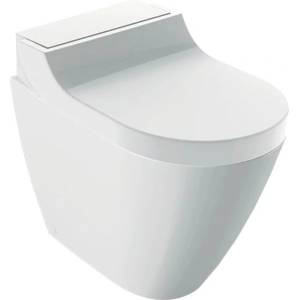 Geberit Тоалетна чиния Geberit Aquaclean Tuma Comfort в алпийско бяло с електрическо биде (146.310.11.1)