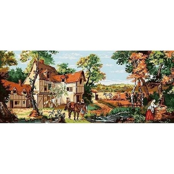 Image 1 of Казанлъшки гоблени Гоблен Голямата ферма Puppets (Унгарски)