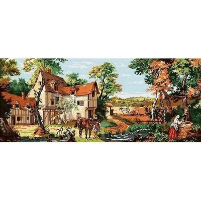 Казанлъшки гоблени Гоблен Голямата ферма Puppets (Унгарски)