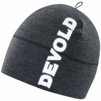 Devold čepice Running beanie černá