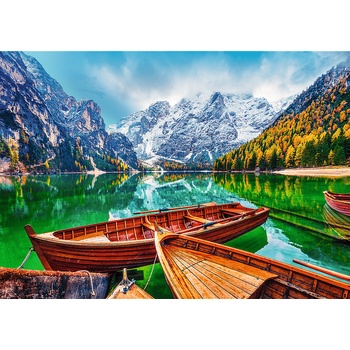 Trefl - Puzzle Lake Braies, Italy - 500 piese