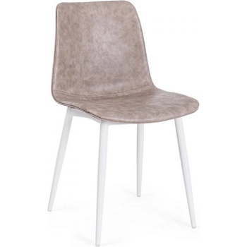 Bizzotto Kyra БЕЖОВ ВИНТИДЖ pu СТОЛ С БЯЛА РАМКА (0734325)