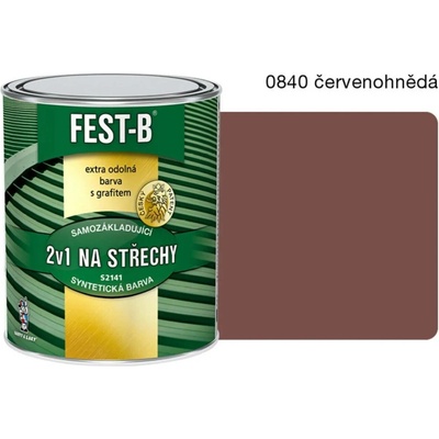 FEST- B S2141- červenohnědá 0840 -0,8Kg