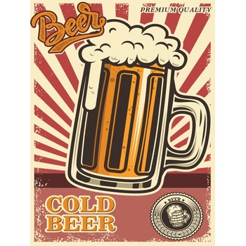 Ceduľa Beer - Best Beer