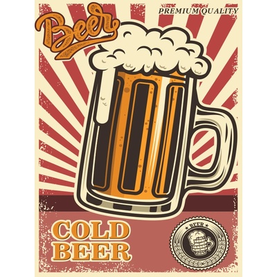 Ceduľa Beer - Best Beer