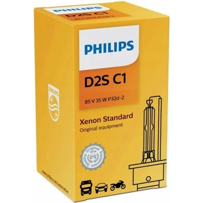Philips Xenon Standard D2S 85V 35W 1 ks / Autožiarovka Xenon / pätica P32d-2 (8727900371581)