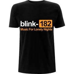 NNM Мъжка тениска Blink 182 - Lonely Nights - Черен - RTBLITSBLON