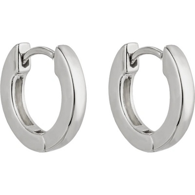 Ornamenti náušnice Small Flat Hoops silver ORT150010