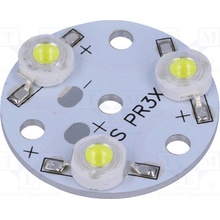 OPTOSUPPLY OSPR3XW1-W4XME1C1E LED; bílá; 3,5W; 300lm; 12VDC; 120°; Poč.diod: 3; 31,5x31,5mm