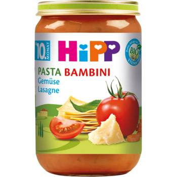 Hipp БИО пюре Лазаня със зеленчуци 10м+ 220г