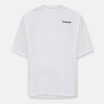 Timberland Тениска Timberland Men's Timb Oval Regular Fit T-Shirt - White