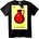NOONEBRAND Тениска Loteria 44 El Cantarito - M, Black