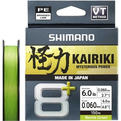 Shimano Kairiki 8+ Mantis Green 150 m 0,13 mm