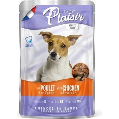 Plaisir Adult kuracie so zeleninou 22 x 100 g