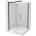 Mexen Omega 100x100 cm + tray square
