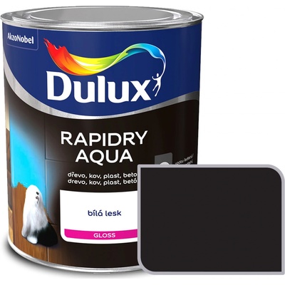 Dulux Rapidry Aqua 0,75 l Čierna