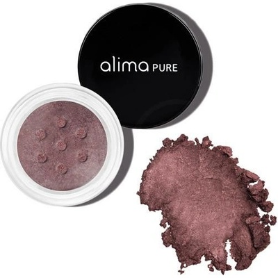 Alima Pure Přírodní sypké třpytivé oční stíny Black Orchid 1,75 g