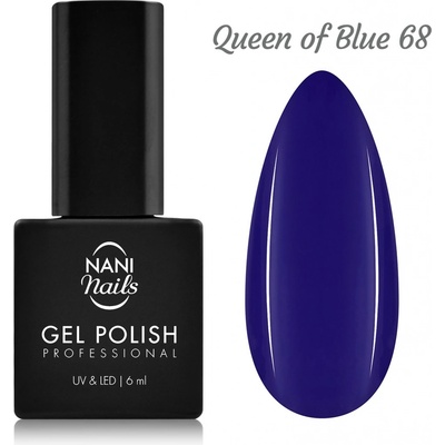 NANI gél lak Queen of Blue 6 ml